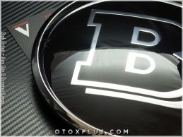 Mercedes GLC GLE W166 W167 GLS BRABUS Ön Izgara Brabus Logo Amblem