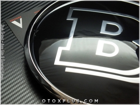 Mercedes GLC GLE W166 W167 GLS BRABUS Ön Izgara Brabus Logo Amblem