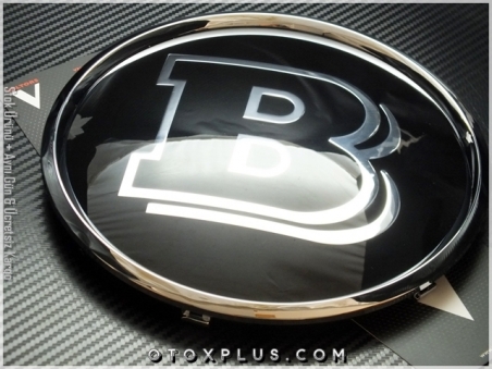Mercedes GLC GLE W166 W167 GLS BRABUS Ön Izgara Brabus Logo Amblem
