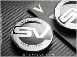 Range Rover SV Logo Amblem Jant Göbeği Göbek Kapak Seti