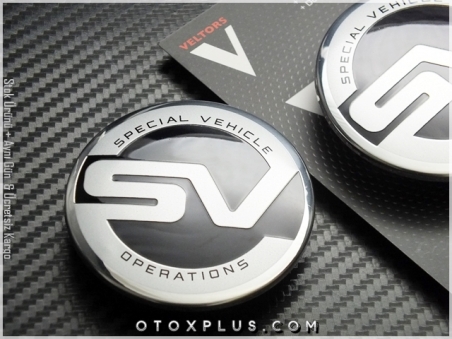 Range Rover SV Logo Amblem Jant Göbeği Göbek Kapak Seti