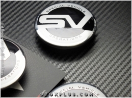 Range Rover SV Logo Amblem Jant Göbeği Göbek Kapak Seti