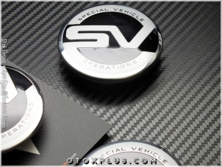 Range Rover SV Logo Amblem Jant Göbeği Göbek Kapak Seti