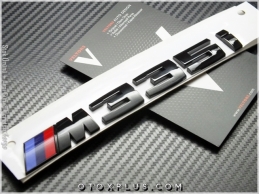 BMW 3 Serisi M 335 i / M335i Glossy Black / Parlak Siyah Bagaj Yazı