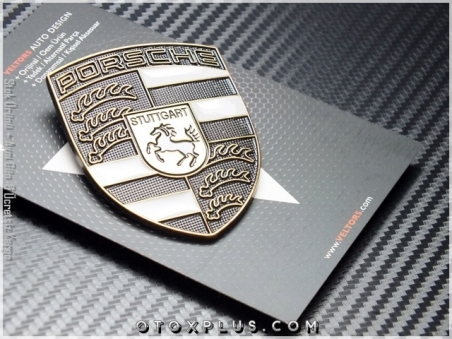 Porsche Ön Kaput Araç Logo Amblem