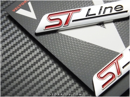 Ford ST Line Araç Yan Logo Amblem Seti