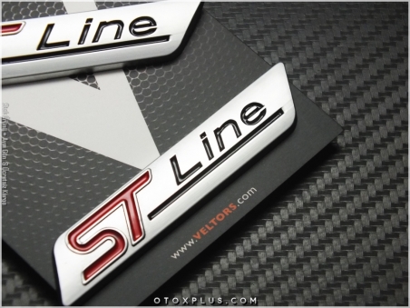 Ford ST Line Araç Yan Logo Amblem Seti