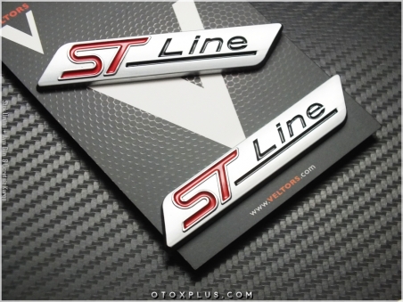 Ford ST Line Araç Yan Logo Amblem Seti
