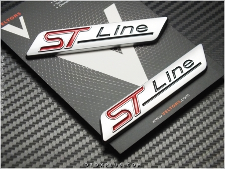 Ford ST Line Araç Yan Logo Amblem Seti