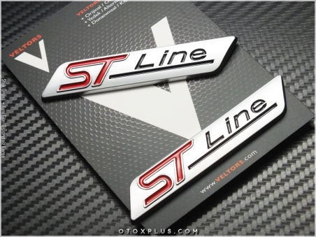 Ford ST Line Araç Yan Logo Amblem Seti