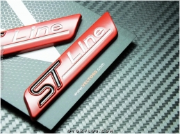 Ford ST Line Araç Yan Logo Amblem Seti