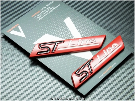 Ford ST Line Araç Yan Logo Amblem Seti