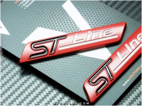 Ford ST Line Araç Yan Logo Amblem Seti