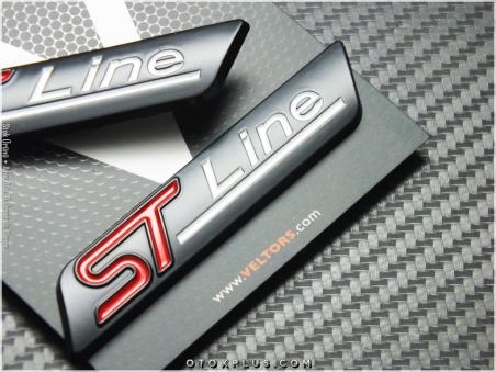 Ford ST Line Araç Yan Logo Amblem Seti
