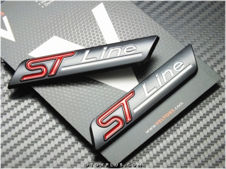 Ford ST Line Araç Yan Logo Amblem Seti