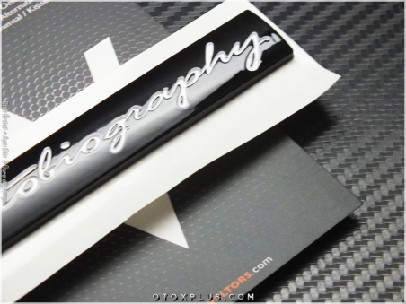 Range Rover Autobiography Bagaj Yazı Logo Amblem