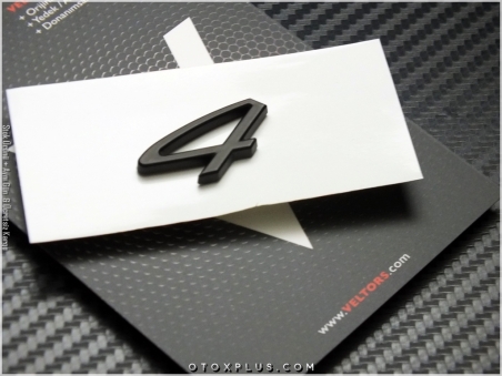 Porsche Panamera Cayman Carrera Macan 4 Bagaj Yazı Logo Amblem