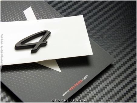 Porsche Panamera Cayman Carrera Macan 4 Bagaj Yazı Logo Amblem