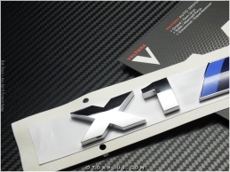 BMW X1 Serisi M X1 Bagaj Yazı Logo Amblem Seti