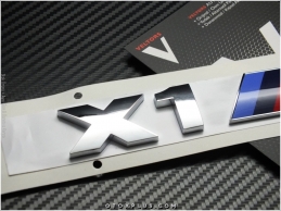 BMW X1 Serisi M X1 Bagaj Yazı Logo Amblem Seti