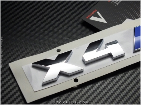 BMW X4 Serisi M X4 Bagaj Yazı Logo Amblem Seti