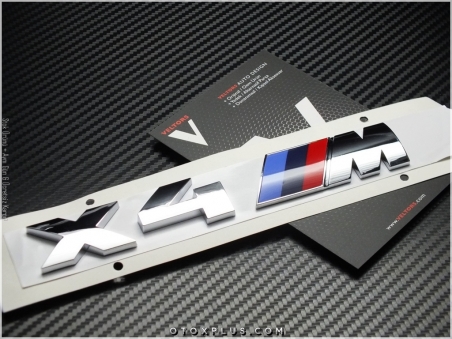 BMW X4 Serisi M X4 Bagaj Yazı Logo Amblem Seti