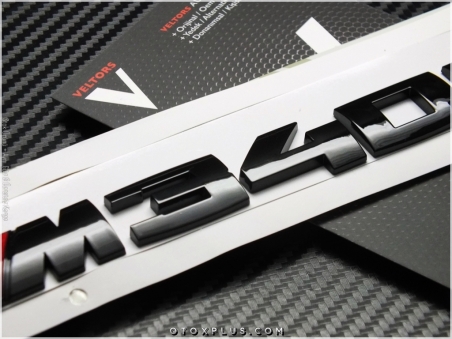 BMW Black / Siyah M 340 i / M340 i Bagaj Yazı Logo Amblem