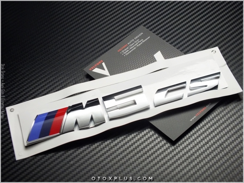 BMW 5 Serisi M5 CS / M5CS Bagaj Yazı Logo Amblem