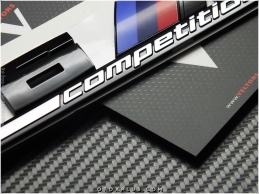BMW Black / Siyah X6 M Competition Bagaj Logo Amblem Seti BMW Black / Siyah X6 M Competition Bagaj Logo Amblem Seti