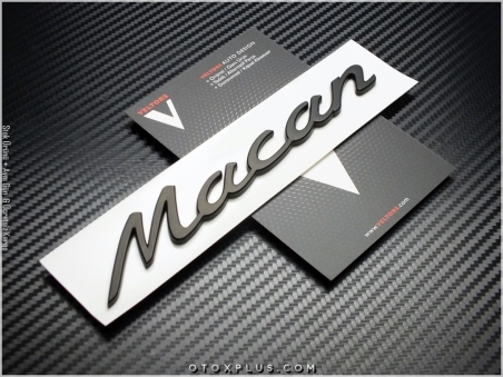 Porsche Macan Bagaj Yazı Logo Amblem