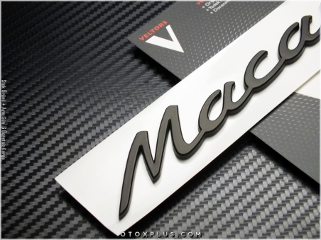 Porsche Macan Bagaj Yazı Logo Amblem