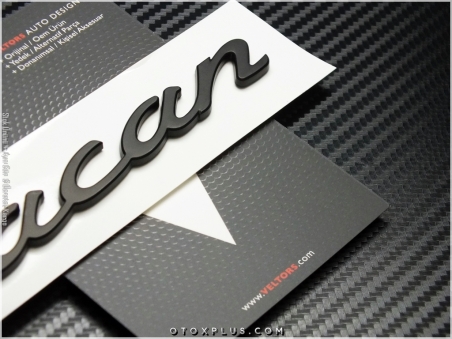 Porsche Macan Bagaj Yazı Logo Amblem
