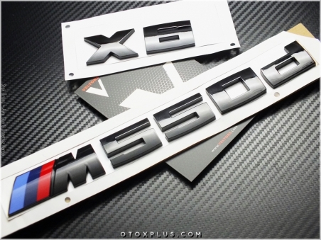 BMW X6 M 550 d / X6 M550 d Bagaj Yazı Logo Amblem