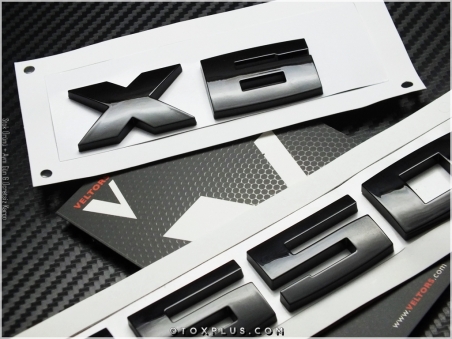 BMW X6 M 550 d / X6 M550 d Bagaj Yazı Logo Amblem