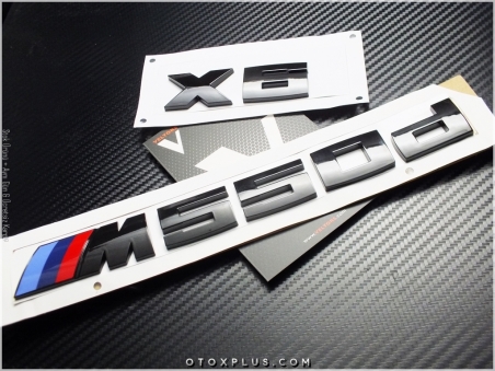 BMW X6 M 550 d / X6 M550 d Bagaj Yazı Logo Amblem