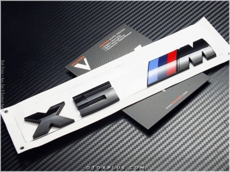 BMW X5 Serisi M X5 Bagaj Yazı Logo Amblem Seti