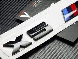 BMW X5 Serisi M X5 Bagaj Yazı Logo Amblem Seti BMW X5 Serisi M X5 Bagaj Yazı Logo Amblem Seti