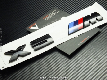 BMW X5 Serisi M X5 Bagaj Yazı Logo Amblem Seti