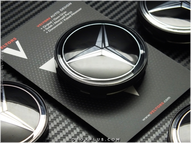 Mercedes Logo Amblem Jant Göbeği Göbek Kapak Seti Mercedes Logo Amblem Jant Göbeği Göbek Kapak Seti