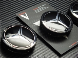 Mercedes Logo Amblem Jant Göbeği Göbek Kapak Seti Mercedes Logo Amblem Jant Göbeği Göbek Kapak Seti