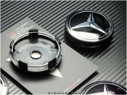 Mercedes Logo Amblem Jant Göbeği Göbek Kapak Seti Mercedes Logo Amblem Jant Göbeği Göbek Kapak Seti