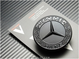 Mercedes Glossy Black / Parlak Siyah Kaput Yıldız Logo Amblem