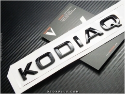 Skoda Parlak Siyah / Piano Black KODIAQ Bagaj Yazı Logo Amblem