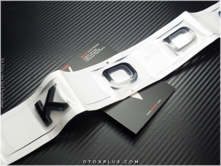 Skoda Yeni Nesil Parlak Siyah / Piano Black Skoda Bagaj Yazı Logo