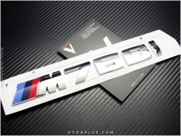 BMW 7 Serisi M 760 i / M760i Bagaj Yazı Logo Amblem