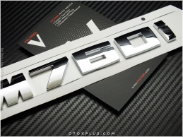 BMW 7 Serisi M 760 i / M760i Bagaj Yazı Logo Amblem