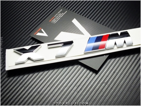BMW X7 Serisi M X7 Bagaj Yazı Logo Amblem Seti