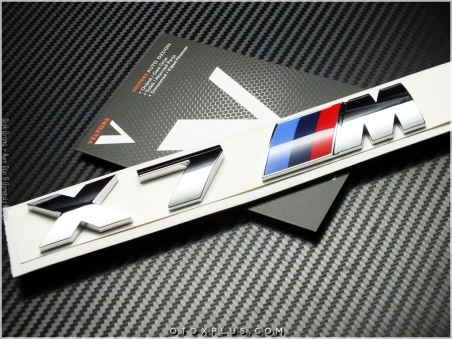 BMW X7 Serisi M X7 Bagaj Yazı Logo Amblem Seti