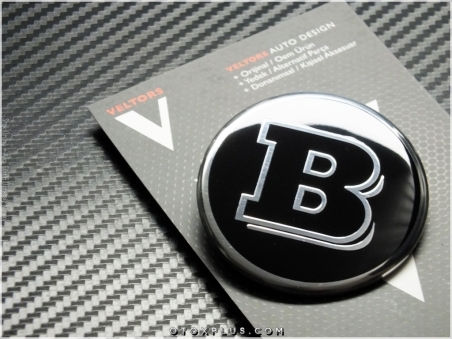Mercedes W470 X Class BRABUS Kaput Logo Amblem