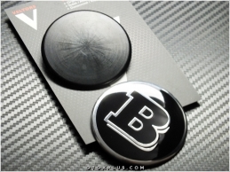 Mercedes W470 X Class BRABUS Kaput Logo Amblem